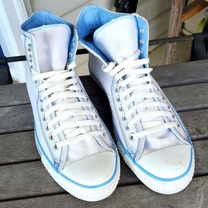 NWOB Converse X The Who Chuck Taylor Men's High Top White Shoes - 10 M, 12 Wom